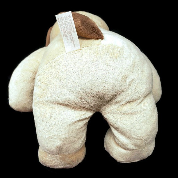 Dan Dee 13" Puppy Dog Plush Stuff Animal Brown Christmas Present Gift Joy Love - Picture 6 of 9